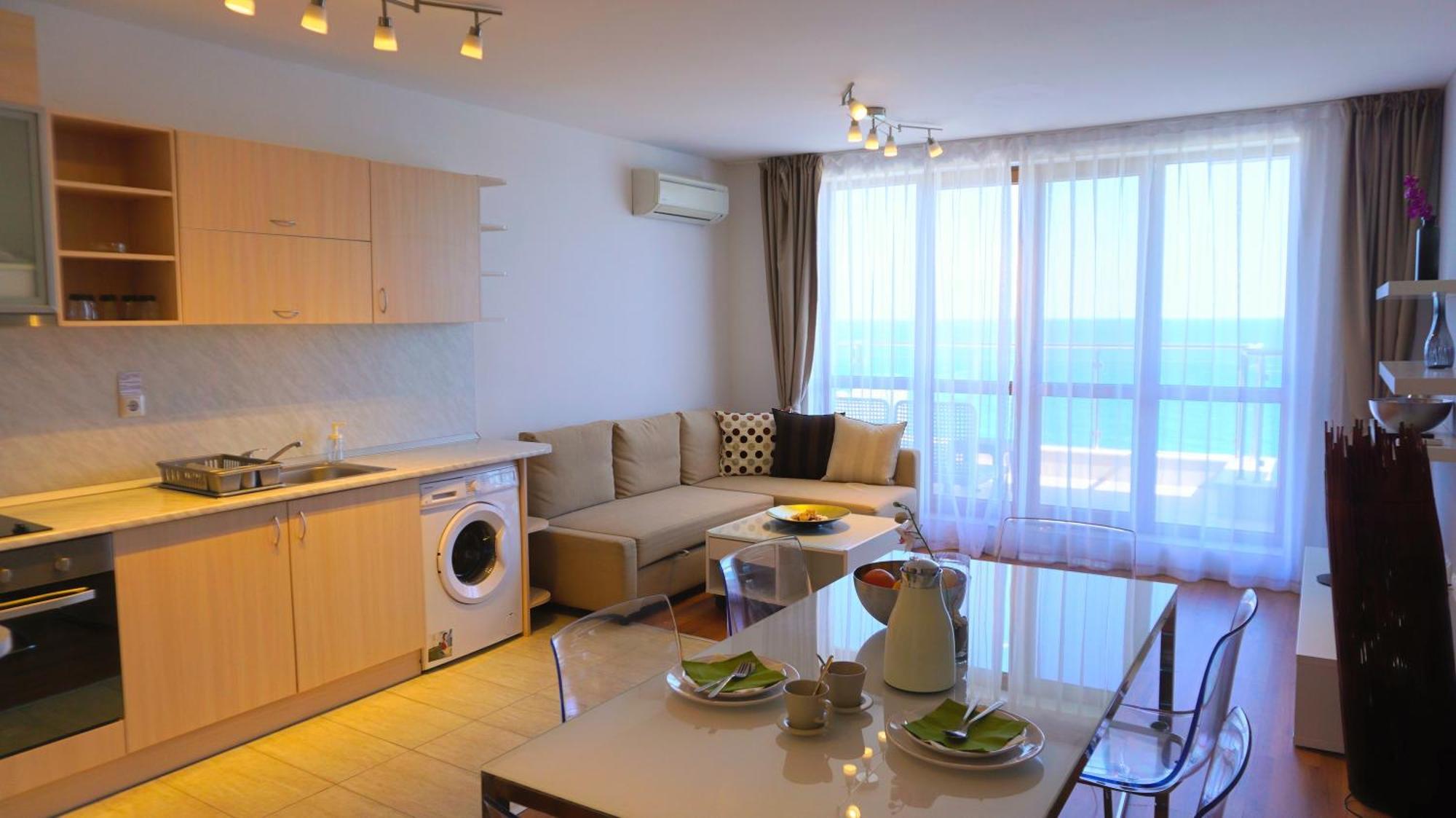 Апартаменти Бяла Клиф На Плажа - Apartments Byala Cliff First Line 외부 사진
